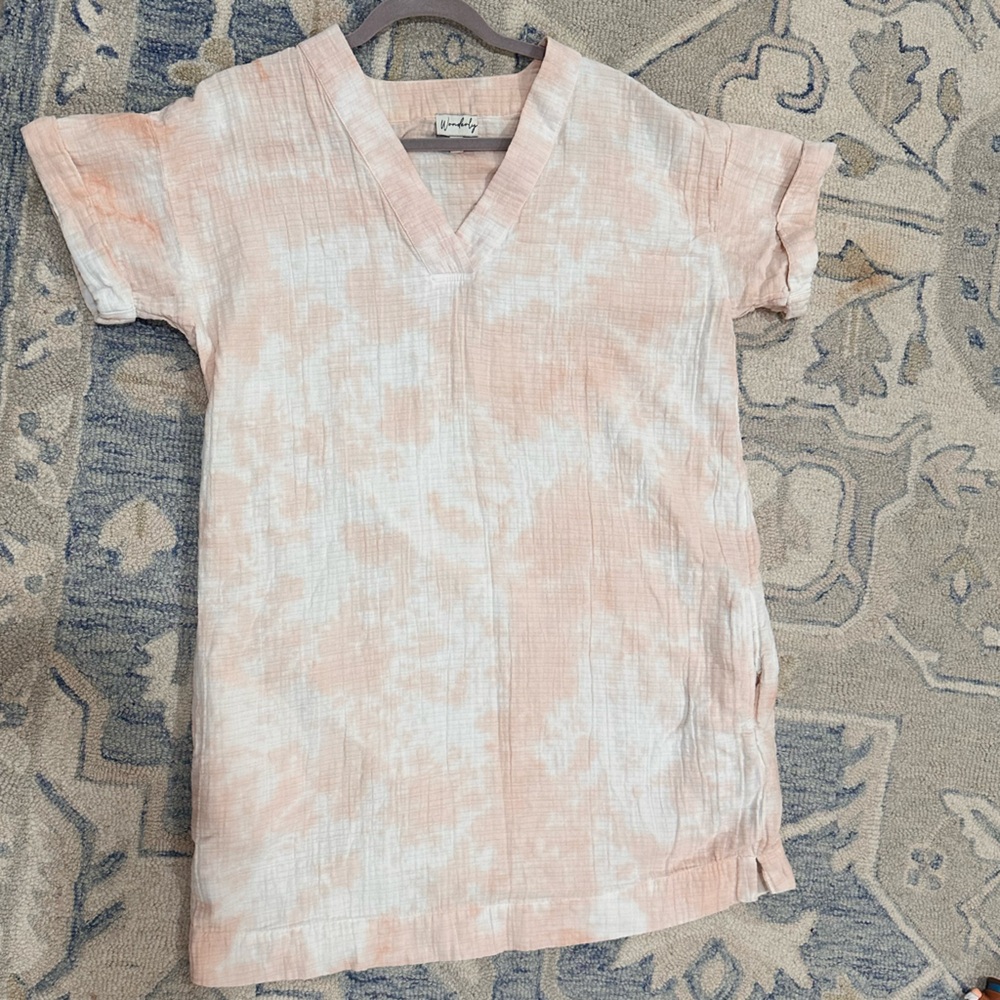 Wonderly Dress/Swim Coverup - L